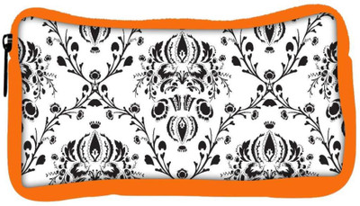 

Snoogg Eco Friendly Canvas Grey Branched Pattern Designer Student Pen Pencil Case Coin Purse Pouch Cosmetic Makeup Bag (ORANGE) Pouch(Multicolor)