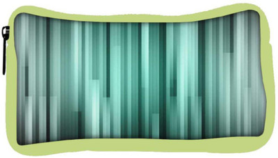 

Snoogg Eco Friendly Canvas Black And Grey Strips Designer Student Pen Pencil Case Coin Purse Pouch Cosmetic Makeup Bag (GREEN) Pouch(Multicolor)