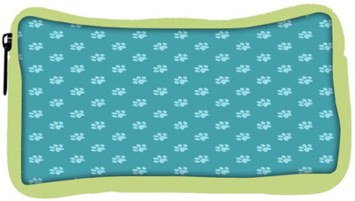 

Snoogg Eco Friendly Canvas Abstract Dog Foot Prints Designer Student Pen Pencil Case Coin Purse Pouch Cosmetic Makeup Bag (GREEN) Pouch(Multicolor)