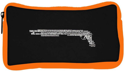 

Snoogg Eco Friendly Canvas Minimalism Designer Student Pen Pencil Case Coin Purse Pouch Cosmetic Makeup Bag (ORANGE) Pouch(Multicolor)