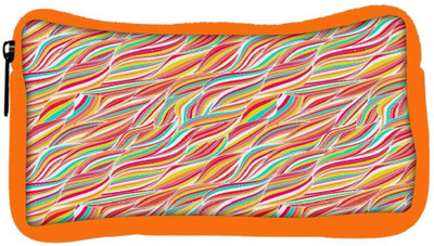 

Snoogg Eco Friendly Canvas Vector Seamless Abstract Hand Drawn Pattern Student Pen Pencil Case Coin Purse Pouch Cosmetic Makeup Bag (ORANGE) Pouch(Multicolor)