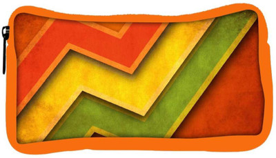 

Snoogg Eco Friendly Canvas Red Yellow Green Designer Student Pen Pencil Case Coin Purse Pouch Cosmetic Makeup Bag (ORANGE) Pouch(Multicolor)