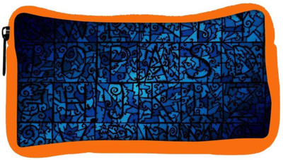 

Snoogg Eco Friendly Canvas Abstract Blue Patterned Designer Student Pen Pencil Case Coin Purse Pouch Cosmetic Makeup Bag (ORANGE) Pouch(Multicolor)