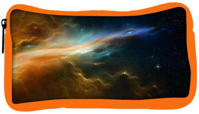 

Snoogg Eco Friendly Canvas Galaxy Designer Student Pen Pencil Case Coin Purse Pouch Cosmetic Makeup Bag (ORANGE) Pouch(Multicolor)