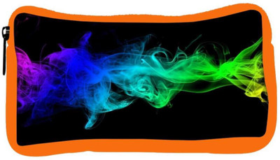 

Snoogg Eco Friendly Canvas Blue Smoke Student Pen Pencil Case Coin Purse Pouch Cosmetic Makeup Bag (ORANGE) Pouch(Multicolor)