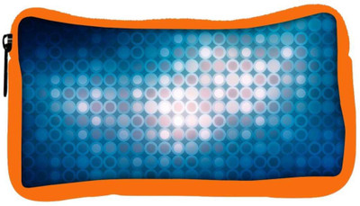

Snoogg Eco Friendly Canvas Blue Beats Designer Student Pen Pencil Case Coin Purse Pouch Cosmetic Makeup Bag (ORANGE) Pouch(Multicolor)