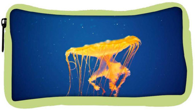 

Snoogg Eco Friendly Canvas Jellyfish In Sea Designer Student Pen Pencil Case Coin Purse Pouch Cosmetic Makeup Bag (GREEN) Pouch(Multicolor)