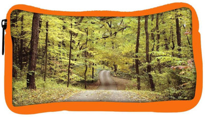 

Snoogg Eco Friendly Canvas Roads In Forest Designer Student Pen Pencil Case Coin Purse Pouch Cosmetic Makeup Bag (ORANGE) Pouch(Multicolor)