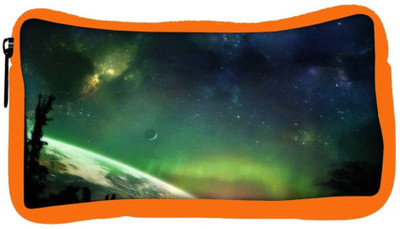 

Snoogg Eco Friendly Canvas Viewing Galaxy And Stars Designer Student Pen Pencil Case Coin Purse Pouch Cosmetic Makeup Bag (ORANGE) Pouch(Multicolor)