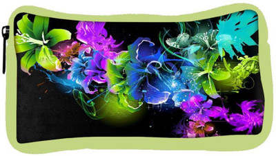 

Snoogg Eco Friendly Canvas Abstract Multicolor Flowers Designer Student Pen Pencil Case Coin Purse Pouch Cosmetic Makeup Bag (GREEN) Pouch(Multicolor)
