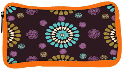

Snoogg Eco Friendly Canvas Mixed Floral Designer Student Pen Pencil Case Coin Purse Pouch Cosmetic Makeup Bag (ORANGE) Pouch(Multicolor)