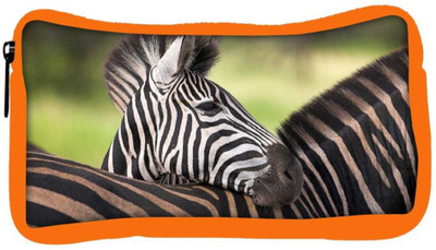 

Snoogg Eco Friendly Canvas Baby Zebra Designer Student Pen Pencil Case Coin Purse Pouch Cosmetic Makeup Bag (ORANGE) Pouch(Multicolor)
