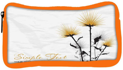 

Snoogg Eco Friendly Canvas Simple Text White Designer Student Pen Pencil Case Coin Purse Pouch Cosmetic Makeup Bag (ORANGE) Pouch(Multicolor)