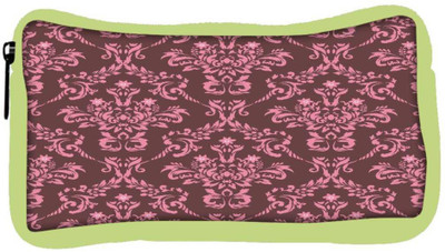 

Snoogg Eco Friendly Canvas Pink Pattern Designer Student Pen Pencil Case Coin Purse Pouch Cosmetic Makeup Bag (GREEN) Pouch(Multicolor)