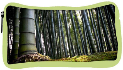 

Snoogg Eco Friendly Canvas Bamboo Tree Designer Student Pen Pencil Case Coin Purse Pouch Cosmetic Makeup Bag (GREEN) Pouch(Multicolor)