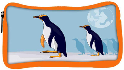 

Snoogg Eco Friendly Canvas Yellow Eyed Penguin Student Pen Pencil Case Coin Purse Pouch Cosmetic Makeup Bag (ORANGE) Pouch(Multicolor)