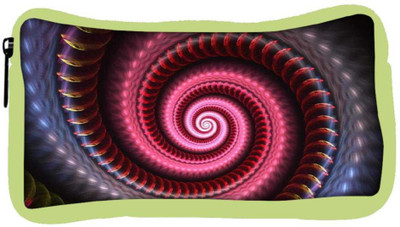 

Snoogg Eco Friendly Canvas Colourful Black Hole 2535 Student Pen Pencil Case Coin Purse Pouch Cosmetic Makeup Bag (GREEN) Pouch(Multicolor)