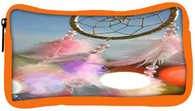 

Snoogg Eco Friendly Canvas Dream Catcher Real Student Pen Pencil Case Coin Purse Pouch Cosmetic Makeup Bag (ORANGE) Pouch(Multicolor)