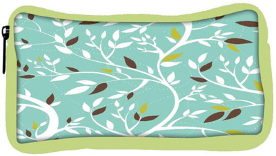 

Snoogg Eco Friendly Canvas White Leaves Designer Student Pen Pencil Case Coin Purse Pouch Cosmetic Makeup Bag (GREEN) Pouch(Multicolor)