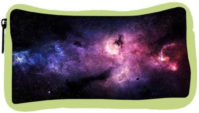

Snoogg Eco Friendly Canvas Stars Galaxies Purple Designer Student Pen Pencil Case Coin Purse Pouch Cosmetic Makeup Bag (GREEN) Pouch(Multicolor)