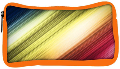 

Snoogg Eco Friendly Canvas Light Aurora Abstract Designer Student Pen Pencil Case Coin Purse Pouch Cosmetic Makeup Bag (ORANGE) Pouch(Multicolor)