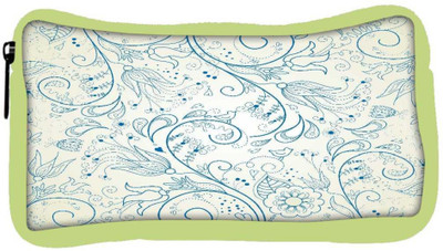 

Snoogg Eco Friendly Canvas Floral Hand Drawn Background Student Pen Pencil Case Coin Purse Pouch Cosmetic Makeup Bag (GREEN) Pouch(Multicolor)