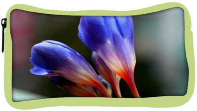 

Snoogg Eco Friendly Canvas Rare Blue Flower Designer Student Pen Pencil Case Coin Purse Pouch Cosmetic Makeup Bag (GREEN) Pouch(Multicolor)