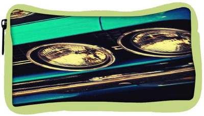 

Snoogg Eco Friendly Canvas Blue Vintage Muscle Car Student Pen Pencil Case Coin Purse Pouch Cosmetic Makeup Bag (GREEN) Pouch(Multicolor)