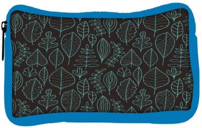 

Snoogg Eco Friendly Canvas Blue Leaves Designer Student Pen Pencil Case Coin Purse Pouch Cosmetic Makeup Bag (BLUE) Pouch(Multicolor)