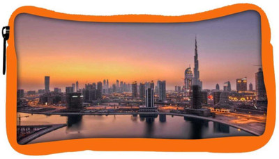 

Snoogg Eco Friendly Canvas City Of Love Designer Student Pen Pencil Case Coin Purse Pouch Cosmetic Makeup Bag (ORANGE) Pouch(Multicolor)