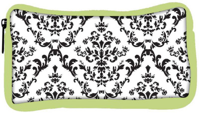 

Snoogg Eco Friendly Canvas Grey Color Pattern Designer Student Pen Pencil Case Coin Purse Pouch Cosmetic Makeup Bag (GREEN) Pouch(Multicolor)