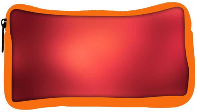 

Snoogg Eco Friendly Canvas Lite Red Background Design Designer Student Pen Pencil Case Coin Purse Pouch Cosmetic Makeup Bag (ORANGE) Pouch(Multicolor)