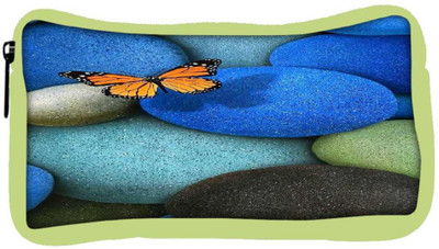

Snoogg Eco Friendly Canvas Lonely Butterfly Student Pen Pencil Case Coin Purse Pouch Cosmetic Makeup Bag (GREEN) Pouch(Multicolor)