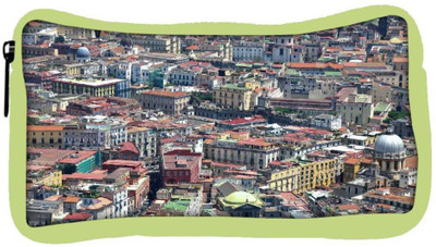 

Snoogg Eco Friendly Canvas Abstract Buildings Designer Student Pen Pencil Case Coin Purse Pouch Cosmetic Makeup Bag (GREEN) Pouch(Multicolor)