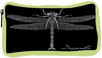 

Snoogg Eco Friendly Canvas Detailed Dragonfly Vector Student Pen Pencil Case Coin Purse Pouch Cosmetic Makeup Bag (GREEN) Pouch(Multicolor)