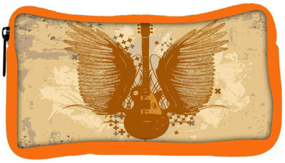 

Snoogg Eco Friendly Canvas Mechanism Designer Student Pen Pencil Case Coin Purse Pouch Cosmetic Makeup Bag (ORANGE) Pouch(Multicolor)