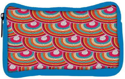 

Snoogg Eco Friendly Canvas Mixed Colors Pattern Designer Student Pen Pencil Case Coin Purse Pouch Cosmetic Makeup Bag (BLUE) Pouch(Multicolor)
