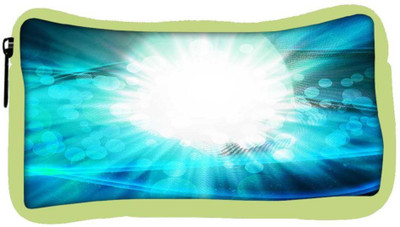 

Snoogg Eco Friendly Canvas Burst Blue Abstract Background Student Pen Pencil Case Coin Purse Pouch Cosmetic Makeup Bag (GREEN) Pouch(Multicolor)