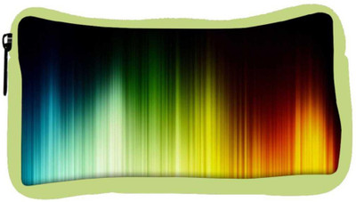

Snoogg Eco Friendly Canvas Multicolor Pattern Design Designer Student Pen Pencil Case Coin Purse Pouch Cosmetic Makeup Bag (GREEN) Pouch(Multicolor)