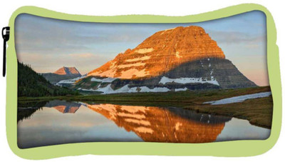 

Snoogg Eco Friendly Canvas Brown Mountain Designer Student Pen Pencil Case Coin Purse Pouch Cosmetic Makeup Bag (GREEN) Pouch(Multicolor)