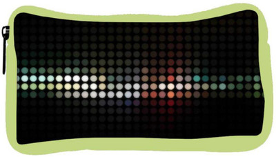 

Snoogg Eco Friendly Canvas Abstract Black Design Designer Student Pen Pencil Case Coin Purse Pouch Cosmetic Makeup Bag (GREEN) Pouch(Multicolor)