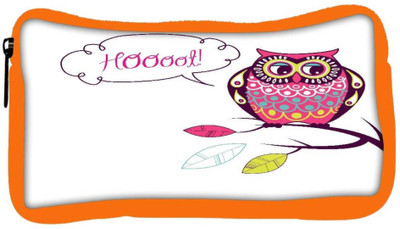 

Snoogg Eco Friendly Canvas Cute Vector Owl Hoooot Card Student Pen Pencil Case Coin Purse Pouch Cosmetic Makeup Bag (ORANGE) Pouch(Multicolor)