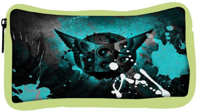 

Snoogg Eco Friendly Canvas Retro Rose Background Student Pen Pencil Case Coin Purse Pouch Cosmetic Makeup Bag (GREEN) Pouch(Multicolor)