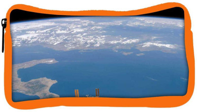 

Snoogg Eco Friendly Canvas Cyclone Designer Student Pen Pencil Case Coin Purse Pouch Cosmetic Makeup Bag (ORANGE) Pouch(Multicolor)