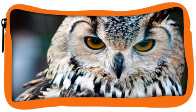 

Snoogg Eco Friendly Canvas Owl Close Up Portrait Student Pen Pencil Case Coin Purse Pouch Cosmetic Makeup Bag (ORANGE) Pouch(Multicolor)