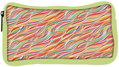 

Snoogg Eco Friendly Canvas Vector Seamless Abstract Hand Drawn Pattern Student Pen Pencil Case Coin Purse Pouch Cosmetic Makeup Bag (GREEN) Pouch(Multicolor)