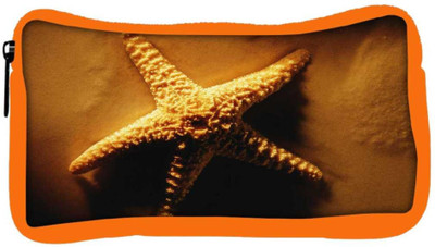 

Snoogg Eco Friendly Canvas Star Fish Designer Student Pen Pencil Case Coin Purse Pouch Cosmetic Makeup Bag (ORANGE) Pouch(Multicolor)