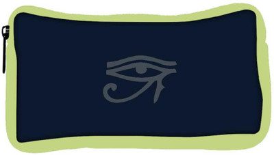 

Snoogg Eco Friendly Canvas Oudjat Dark Designer Student Pen Pencil Case Coin Purse Pouch Cosmetic Makeup Bag (GREEN) Pouch(Multicolor)