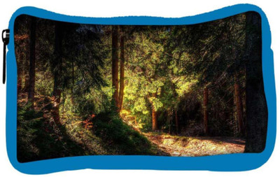 

Snoogg Eco Friendly Canvas Falling Sun Light In Forest Designer Student Pen Pencil Case Coin Purse Pouch Cosmetic Makeup Bag (BLUE) Pouch(Multicolor)