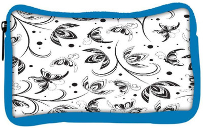 

Snoogg Eco Friendly Canvas Colorful Petals Designer Student Pen Pencil Case Coin Purse Pouch Cosmetic Makeup Bag (BLUE) Pouch(Multicolor)